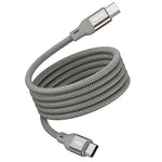 Recci USB C to USB C Cable Magnetic Nylon 1M PD 65W Cable RS23CC Tech House Singapore