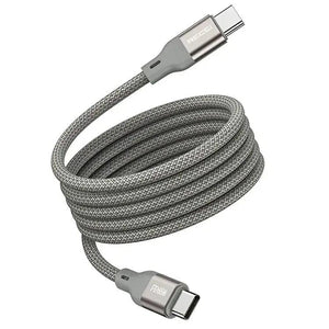 Recci USB C to USB C Cable Magnetic Nylon 1M PD 65W Cable RS23CC Tech House Singapore