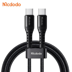 Mcdodo USB-C to USB-C Cable 60W Fast Charging (0.2M/3M) CA-5640/CA-5642 Tech House Singapore