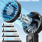 Aecooly Portable 3 In 1 Handheld Fan Halo 04 | Portable USB Rechargeable Fan | Strong Wind | Multi-Use Fan Tech House Singapore