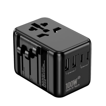 77digi 100W 3 Type-C + 2 USB All-in One Travel Adapter 77digi