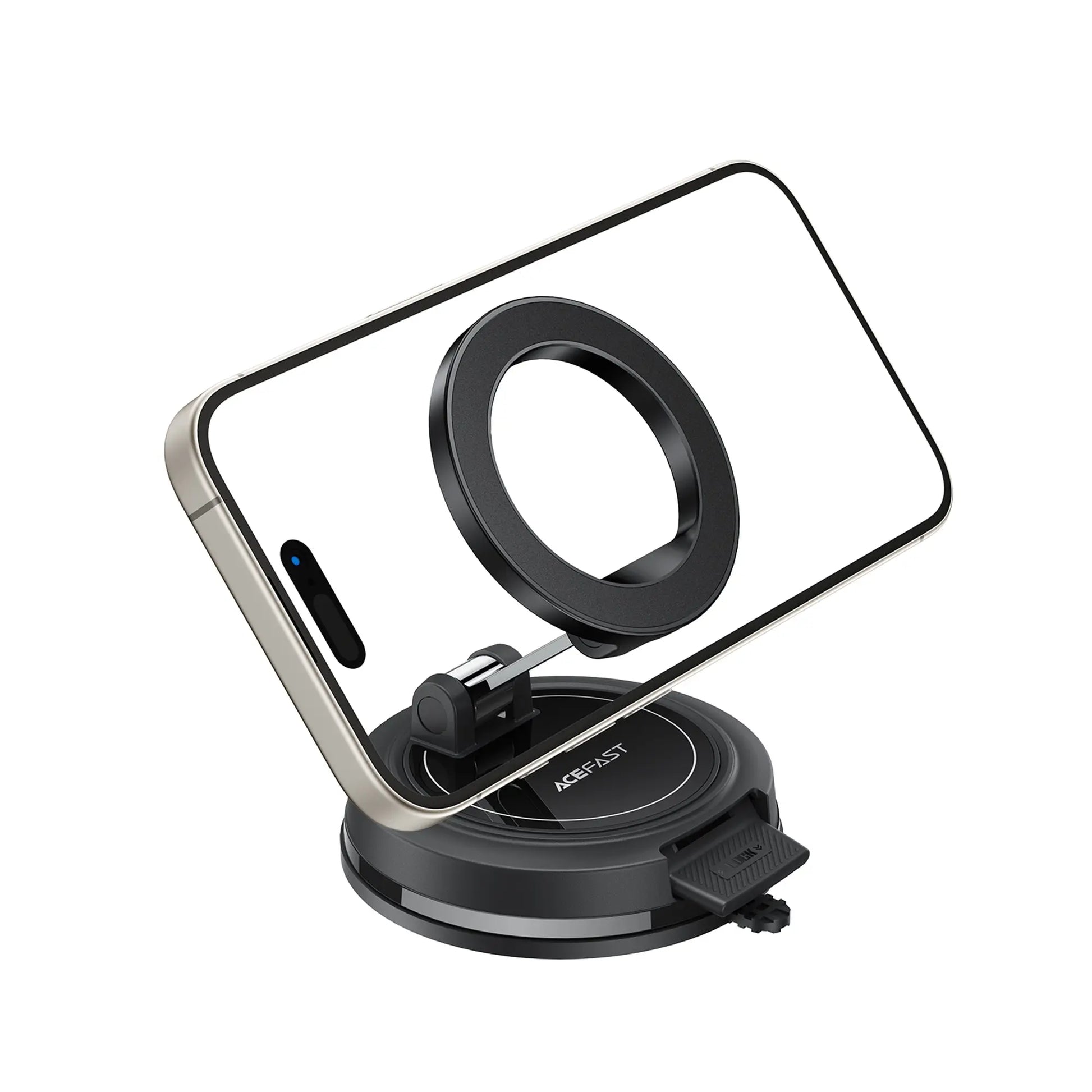 Acefast D70 Magnetic Suction Cup Car Mount Phone Holder Strong Grip Dashboard Windshield Smartphone Holder Tech House Singapore