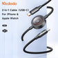 Mcdodo 2-in-1 USB-C to USB-C Cable 60W Fast Charging with Wireless Charger for Apple Watch (1.5M) CA-2580 Tech House Singapore