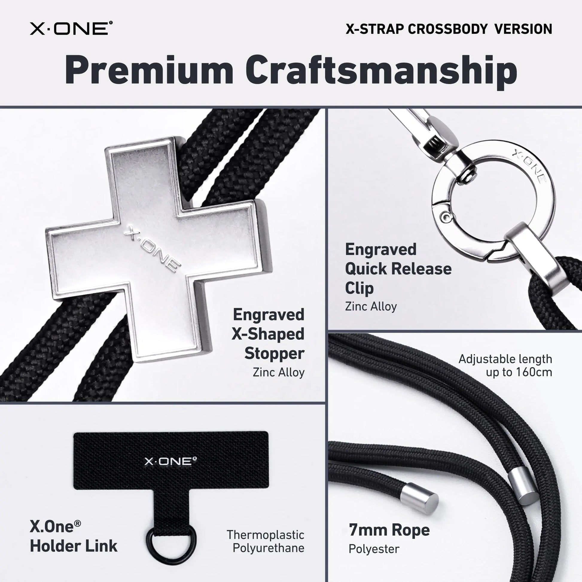 X-One X Strap Crossbody Version Shoulder Strap Tech House Singapore