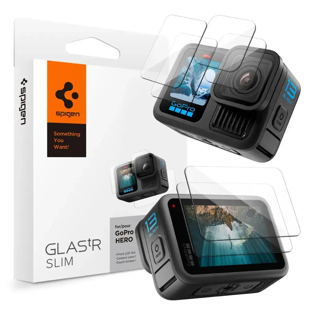 Spigen [6 Pack] GoPro Hero13 Black Screen Protector Glas tR Slim - Tech House - Singapore
