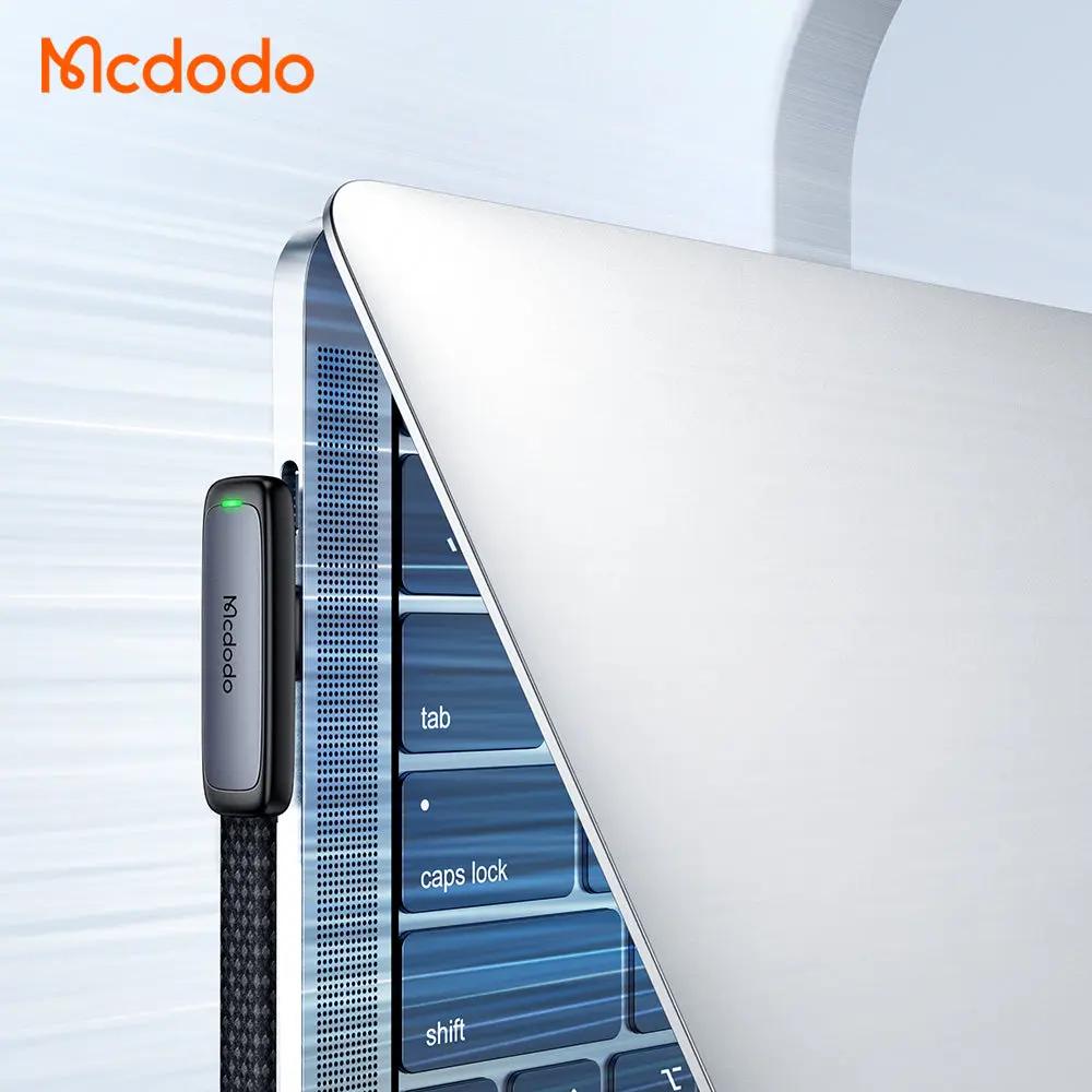 MCDODO USB-C to USB-C Cable 65W Fast Charging (1.8M) 90 Degree Cable CA-3361 Tech House Singapore