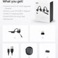 SHOKZ OpenComm2 Bone Conduction Stereo Bluetooth Headphones (2025 Upgrade) with USB-C Adapter C120 Tech House Singapore