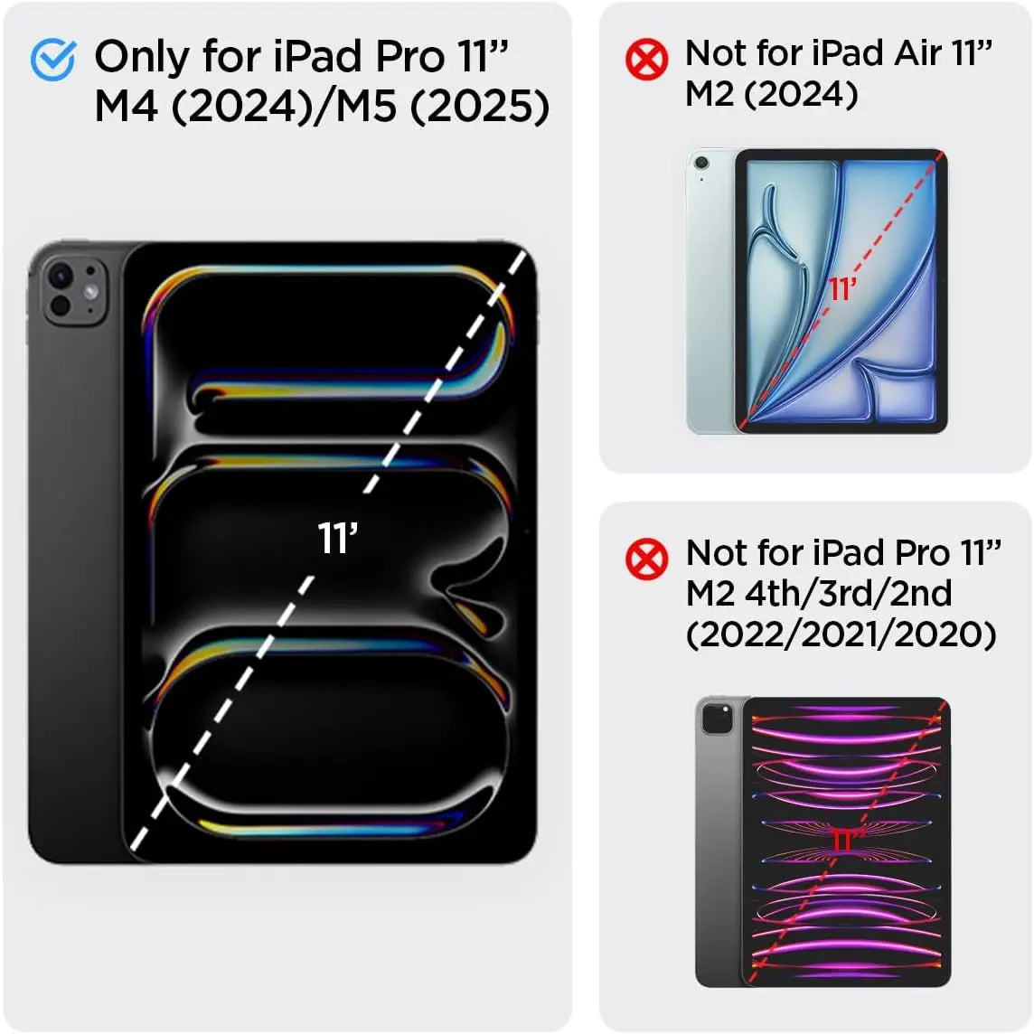 Spigen iPad Pro 11" Case (2025 / 2024) Air Skin Pro Spigen Singapore Singapore