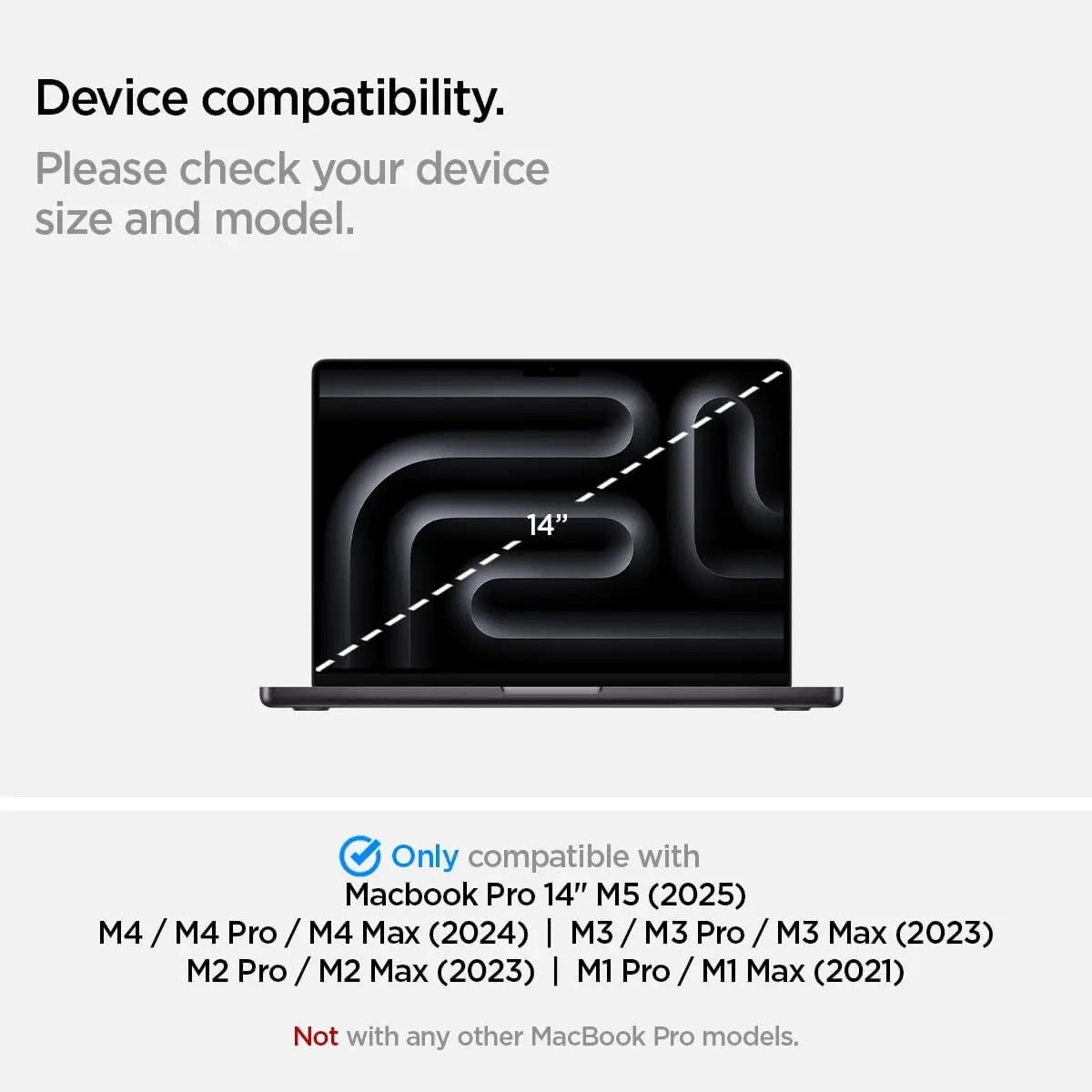 Spigen MacBook Pro 14-inch (2025 / 2024 / 2023 / 2021) Screen Protector Tempered Glass Spigen Singapore