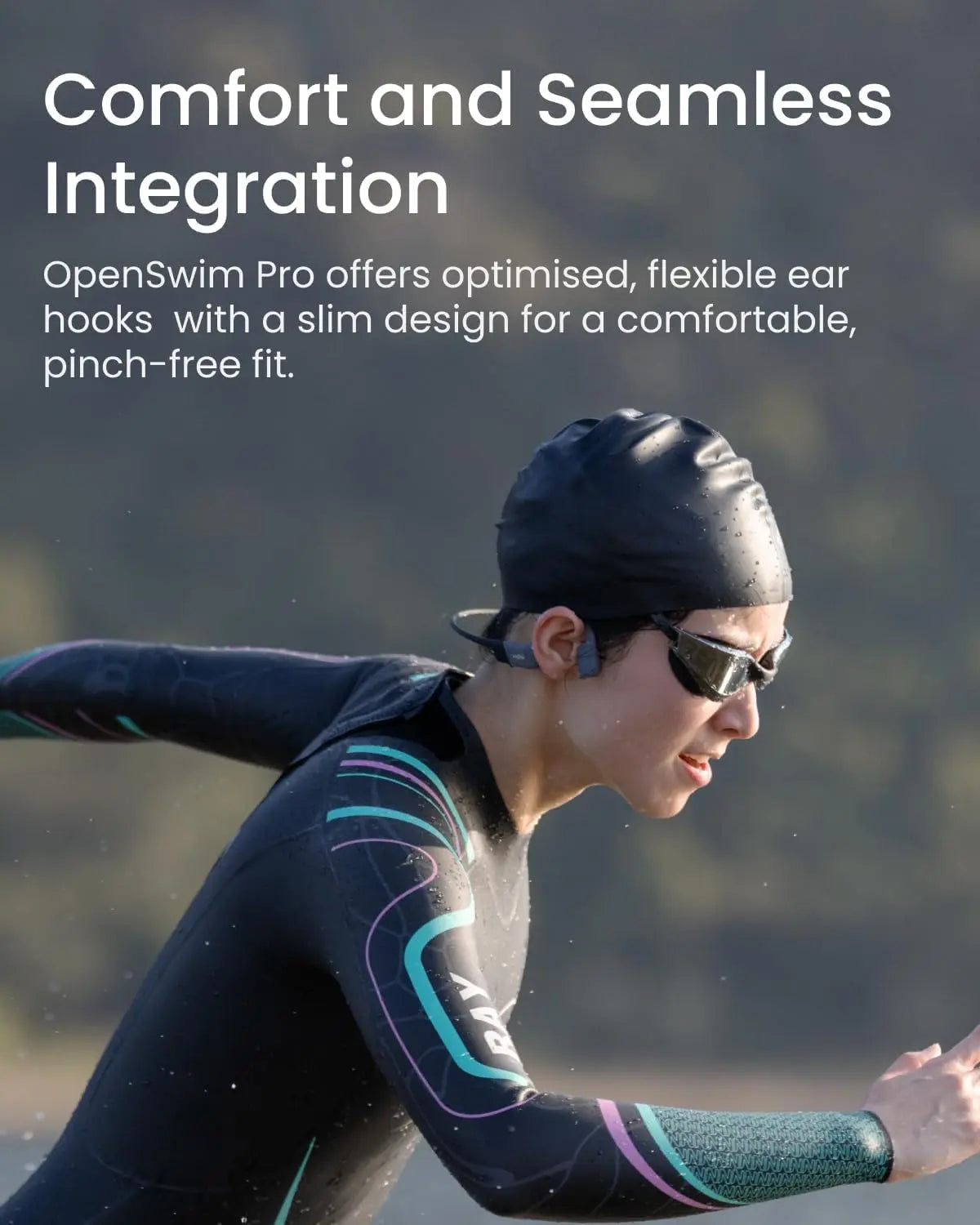 SHOKZ OpenSwim Pro Bone Conduction Open-Ear Sports Headphones S710-ST Tech House Singapore