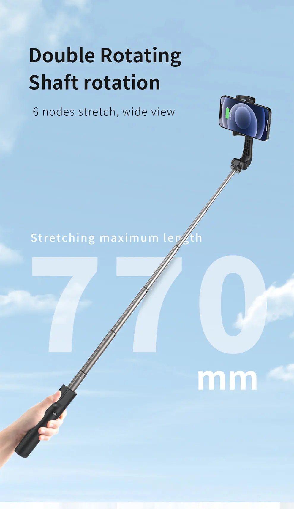 Recci Tripod Selfie Stick RSS-W02 Tech House Singapore