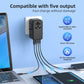 77digi 140W GaN PD 3.1  Travel Adapter 1 USB 3 Type C Travel Adapter 77digi