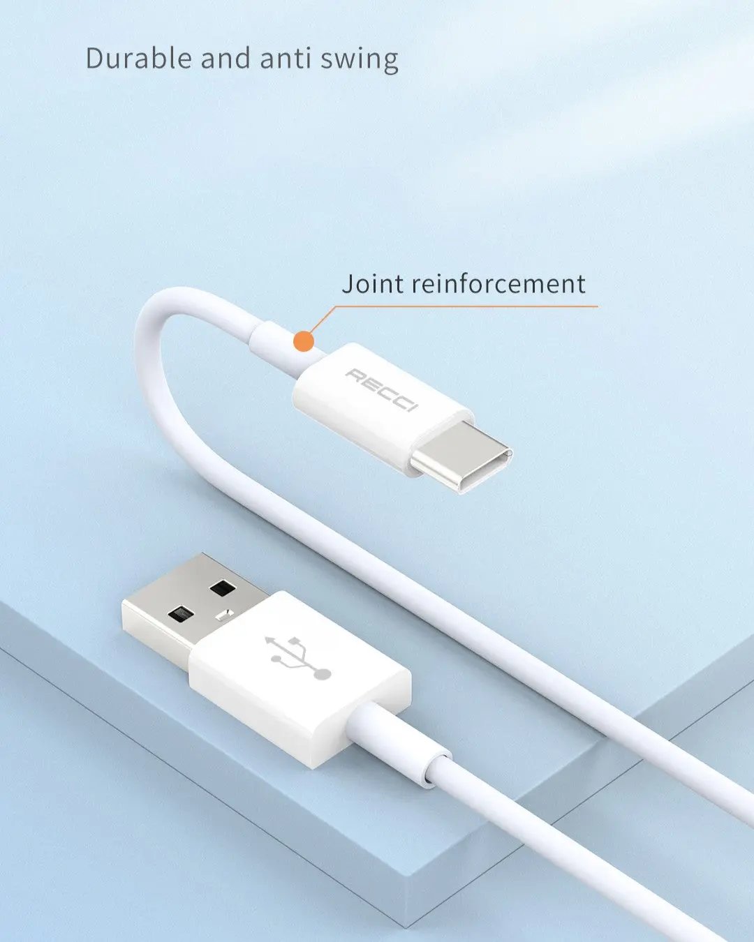 Recci USB Micro Cable 1M RS06M Tech House Singapore