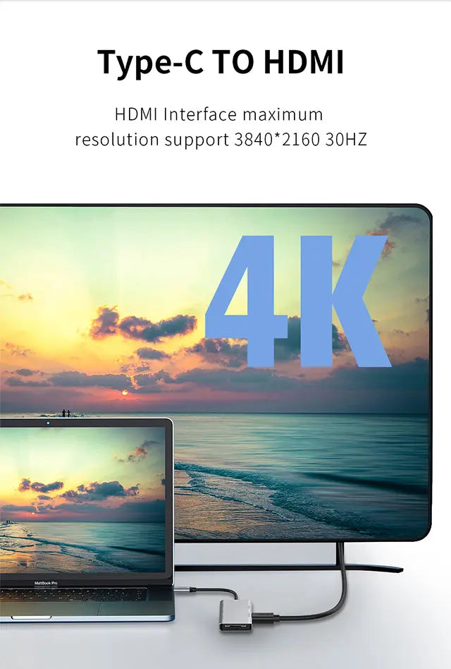 Recci 7 in 1 USB C Hub RH07 Tech House Singapore