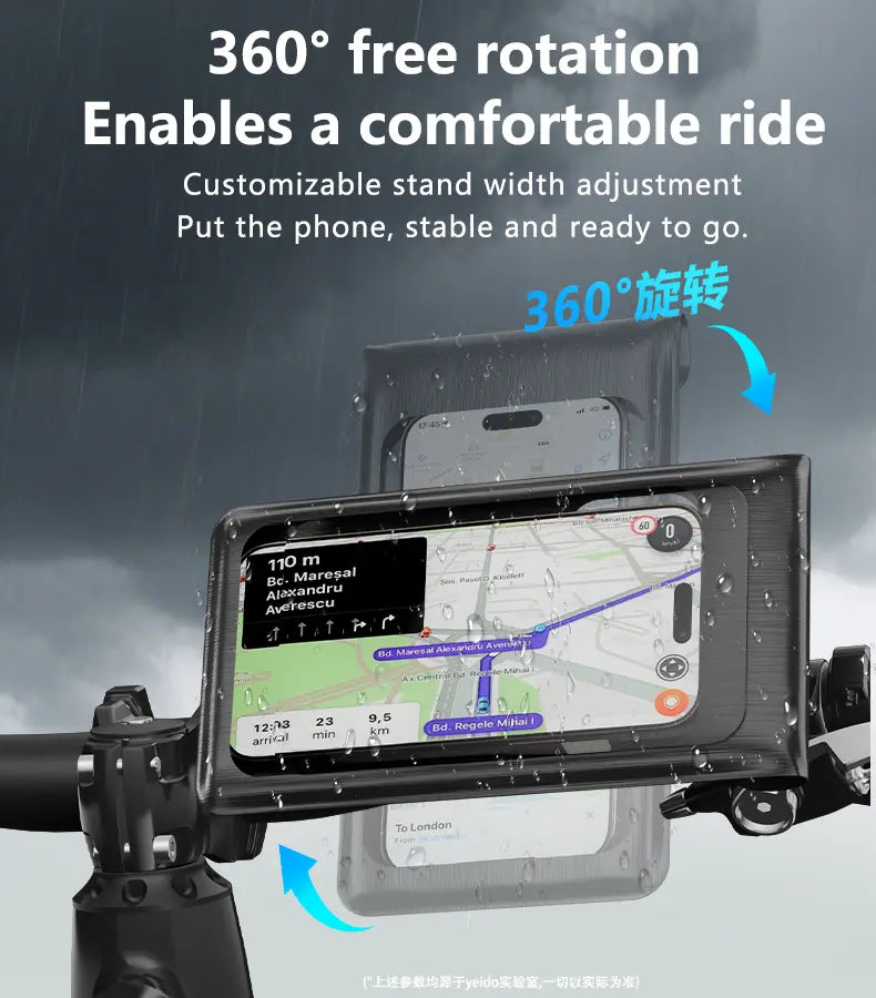 YESIDO Waterproof Bicycle Phone Holder C333 Yesido Singapore