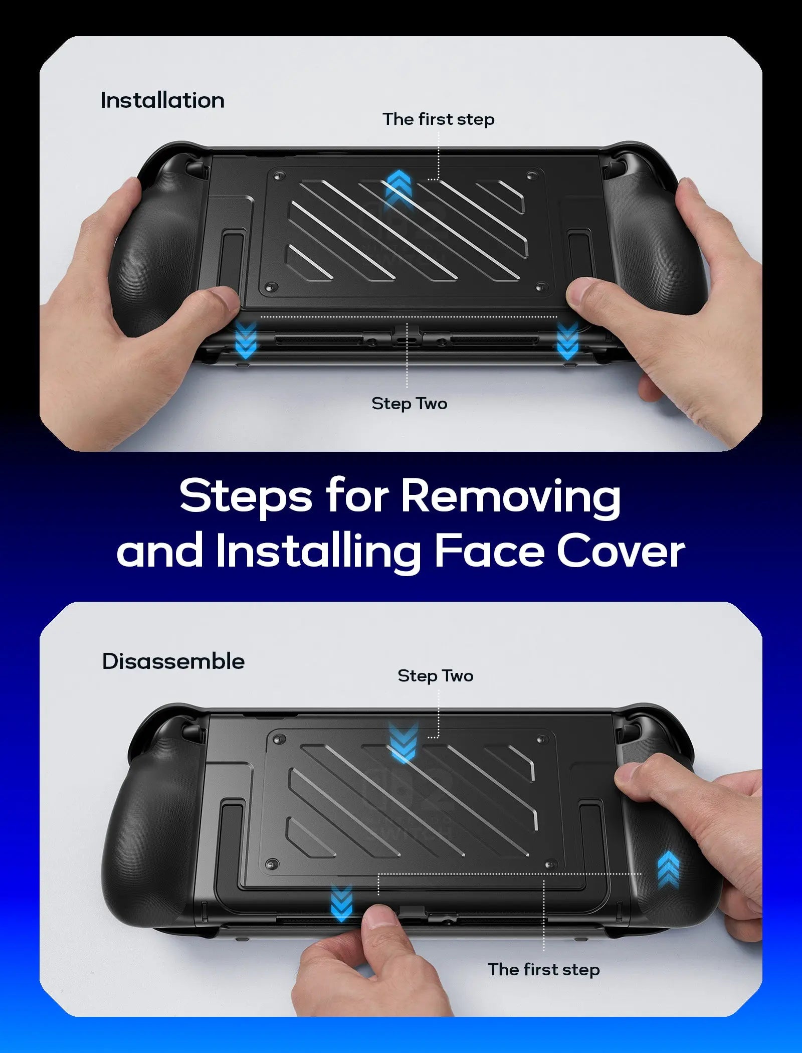 JSAUX Nintendo Switch 2 Ergonomic Controller Split Protective Case (PC0114) Tech House Singapore