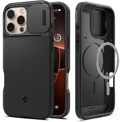 Spigen iPhone 16 Pro Case Optik Armor MagFit