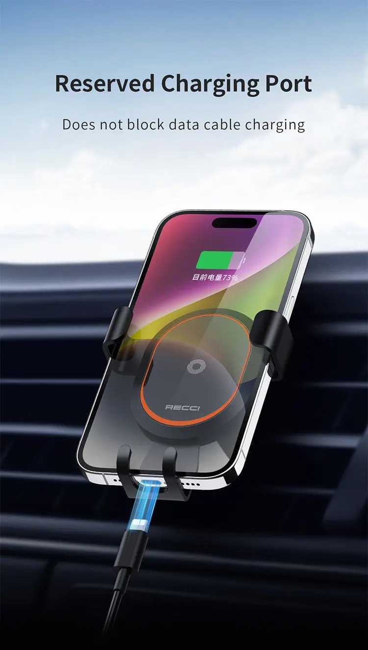 Recci Gravity Car Airvent Bracket Mount RHO-C26 Tech House Singapore