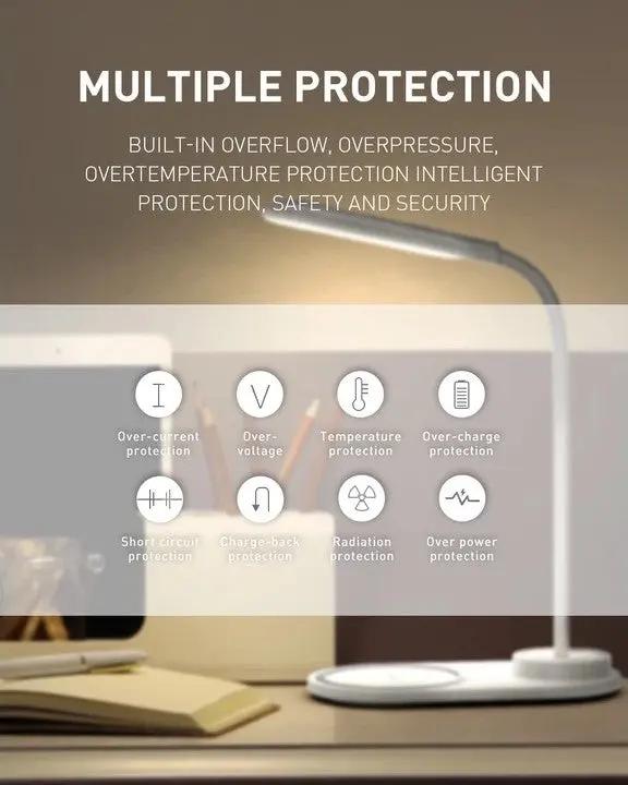 Recci Wireless Charger with Desk Lamp RLS-L08 Tech House Singapore