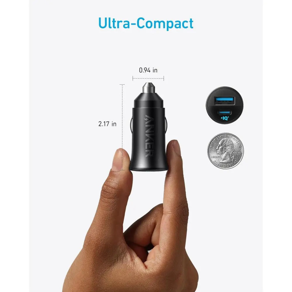 Anker PowerDrive Car Charger 30W With PPS A2741 Anker Singapore