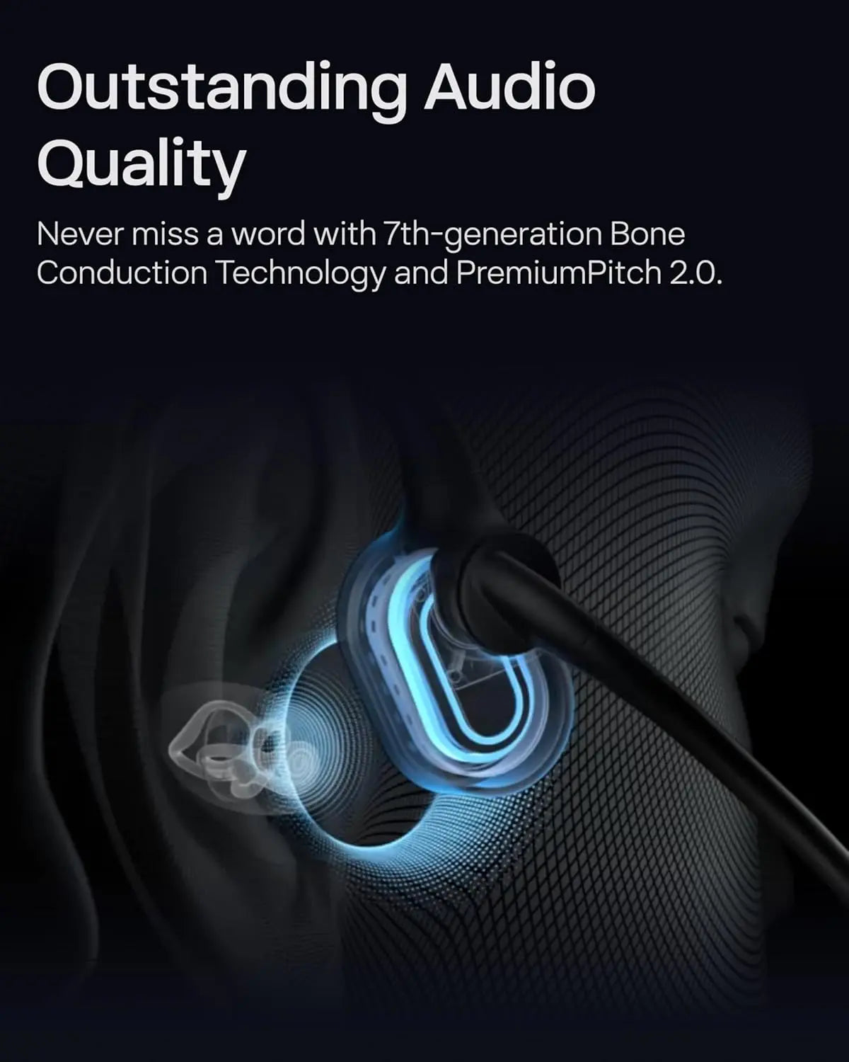 SHOKZ OpenComm2 Bone Conduction Stereo Bluetooth Headphones (2025 Upgrade) C120 Tech House Singapore