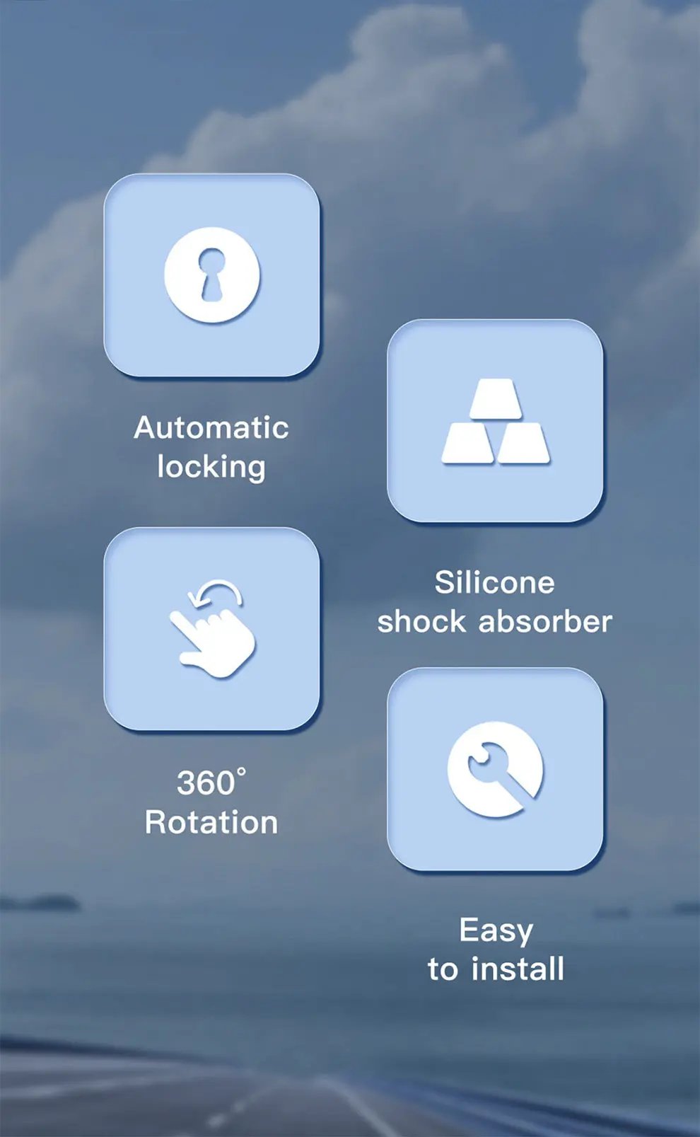 Recci Motorcycle Holder RHO-C30 Tech House Singapore