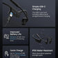 SHOKZ OpenComm2 Bone Conduction Stereo Bluetooth Headphones (2025 Upgrade) with USB-C Adapter C120 Tech House Singapore