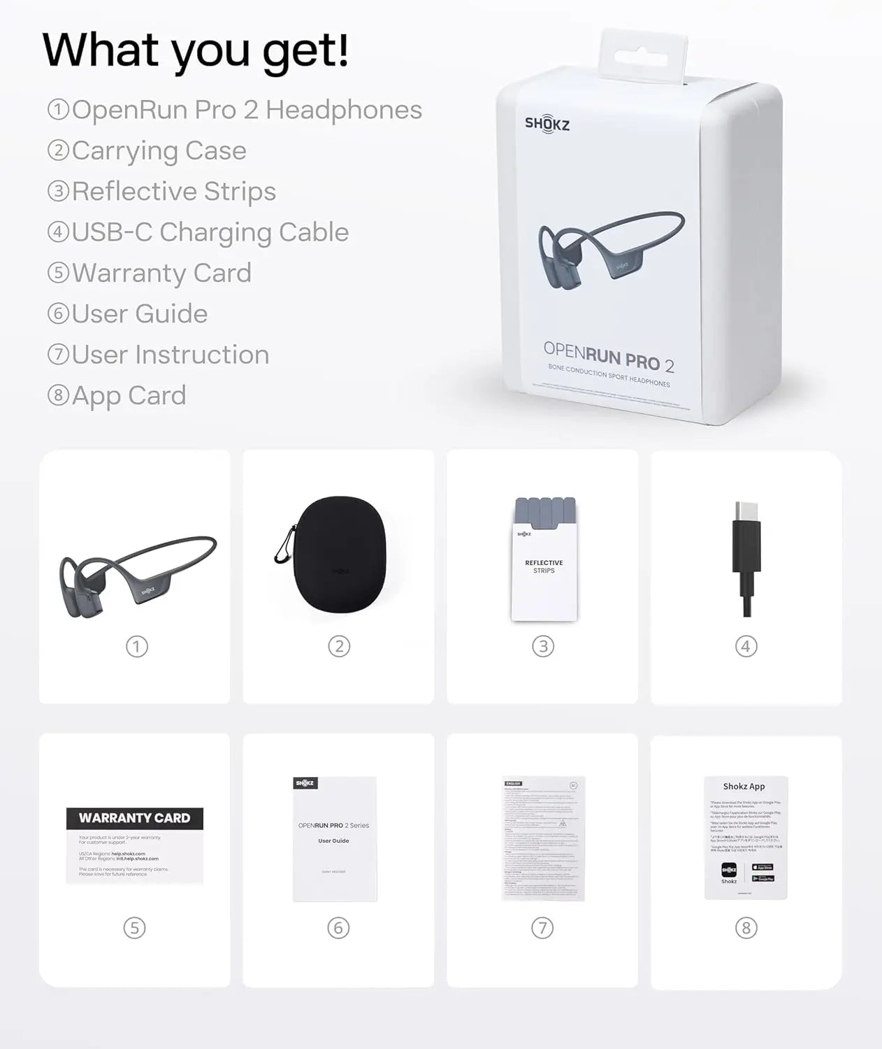 SHOKZ OpenRun Pro 2 Bone Conduction Open-Ear True Wireless Sport Earbuds S820-ST/S821-MN Tech House Singapore