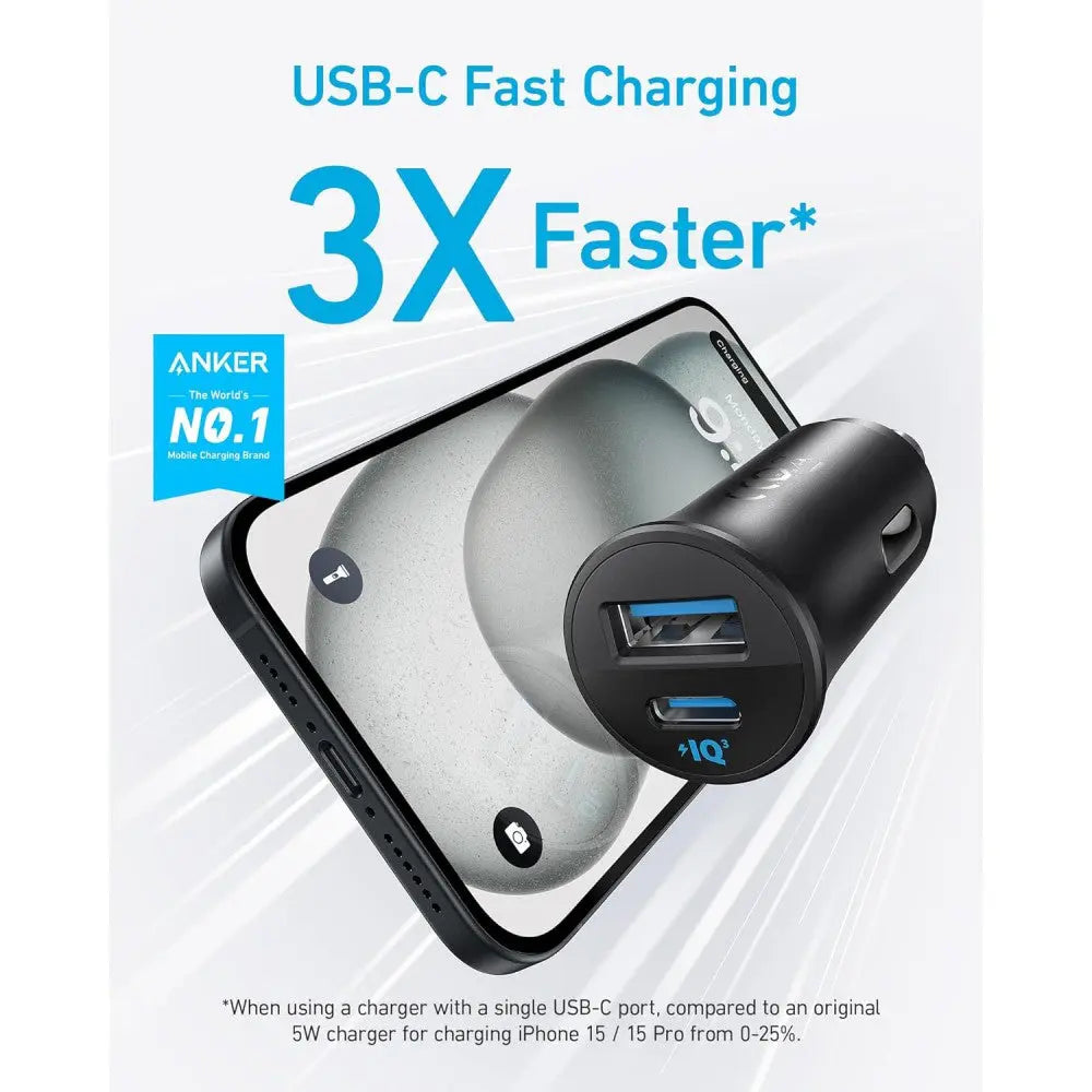 Anker PowerDrive Car Charger 30W With PPS A2741 Anker Singapore