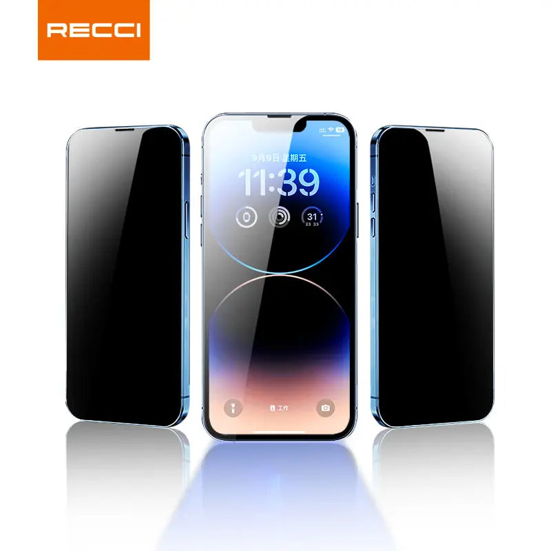Recci iPhone 14 Pro Screen Glass Protector Privacy RSP-A12AP Tech House Singapore