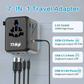 77digi 70W 3 Type-C + 2 USB Travel Adapter WWA70 77digi Singapore
