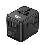 77digi 70W 3 Type-C + 2 USB Travel Adapter WWA70 77digi Singapore