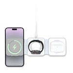 Recci 3 in 1 Foldable Magnetic Wireless Charger RCW-36 Tech House Singapore
