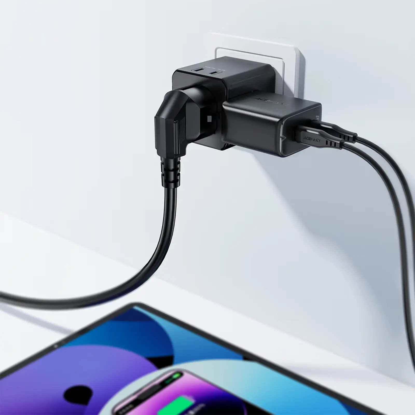 Acefast Z11 Travel Adapter Universal Fast Charging Converter Multi Plug Adapter Tech House Singapore