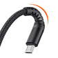 Mcdodo USB-A to Micro USB Cable Fast Charging Braided Nylon 0.2m Data Cable CA-2280 Tech House Singapore