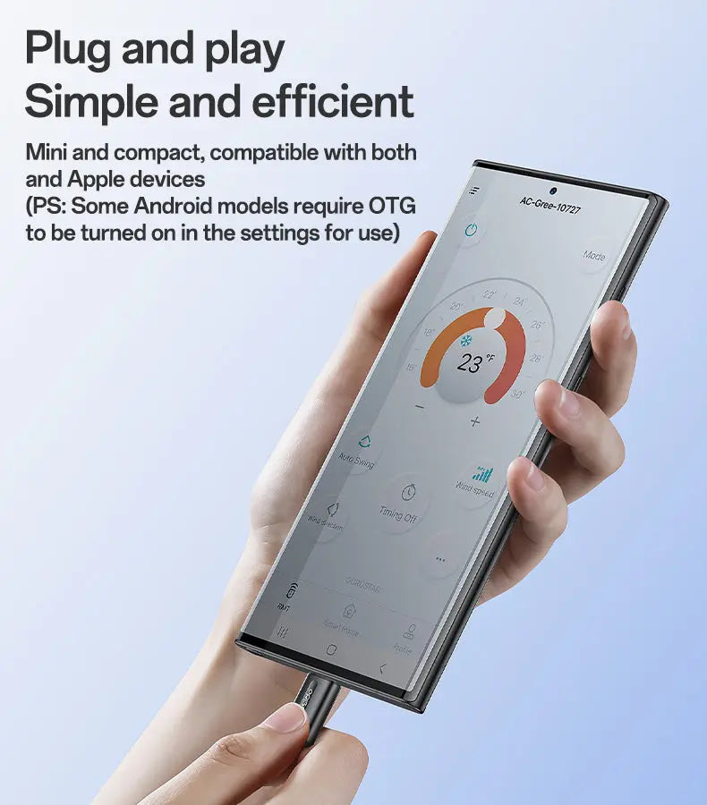 YESIDO Mobile Smart Remote Control USB C EC26C Mcdodo Singapore