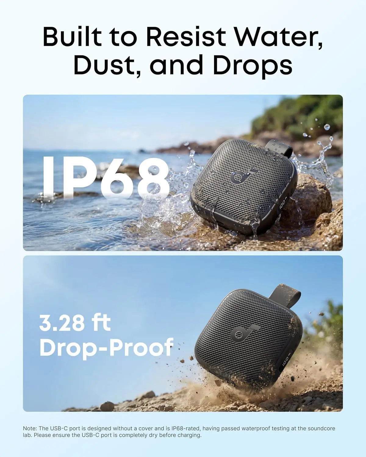 Soundcore Boom Go 3i Portable Bluetooth Speaker with Powerful Bass D5103 Tech House Singapore