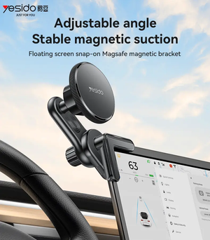 YESIDO Car Mount Magnetic Screen Corner Snap-On Phone Holder C213 Tech House Singapore