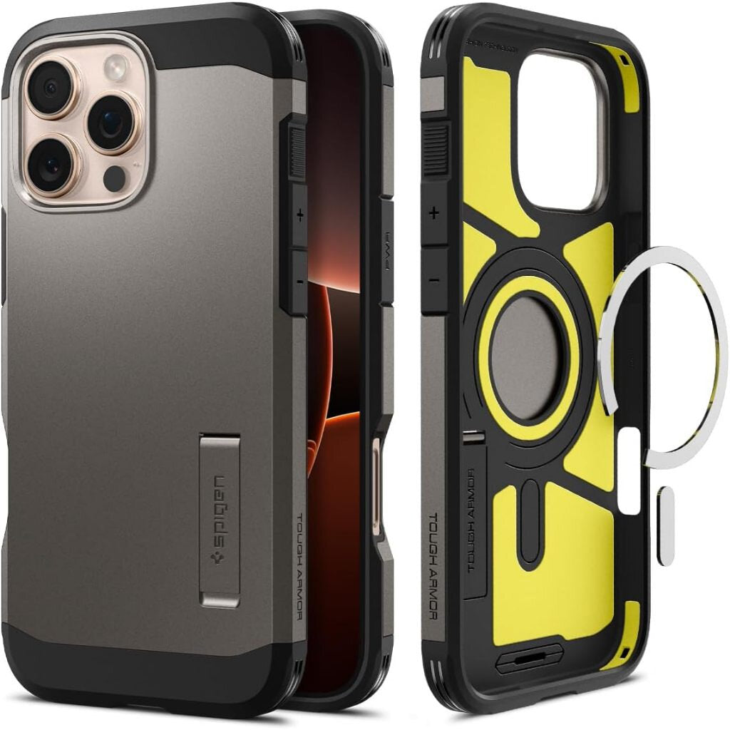 Spigen iPhone 16 Pro Case Tough Armor MagFit