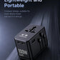 OLLOES GaN 100W Universal Travel Adapter with Extra US/EU Plug 3 x USB-C 1 x USB-A GaN Fast Charging Tech House Singapore