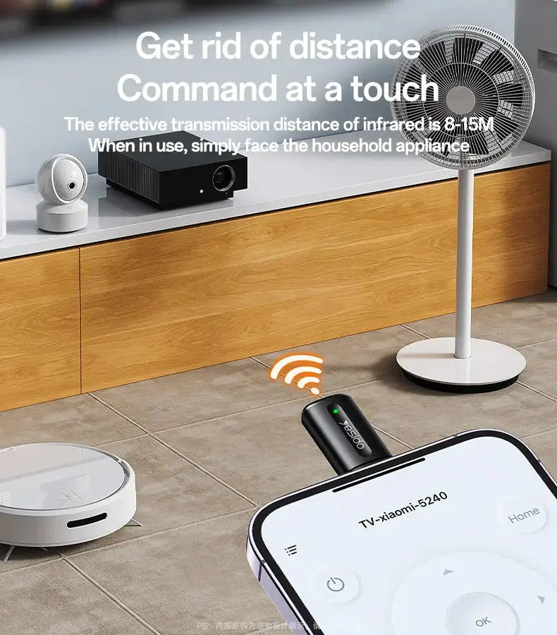 YESIDO Mobile Smart Remote Control USB C EC26C Mcdodo Singapore