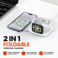 Recci 2 in 1 Foldable Magnetic Wireless Charger RCW-35 Tech House Singapore