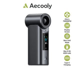 Aecooly Portable Misting Fan Cold Air Pro Mist Chill High Speed Wind Portable Fan Rechargeable Turbo Fan Mini Fan Tech House Singapore