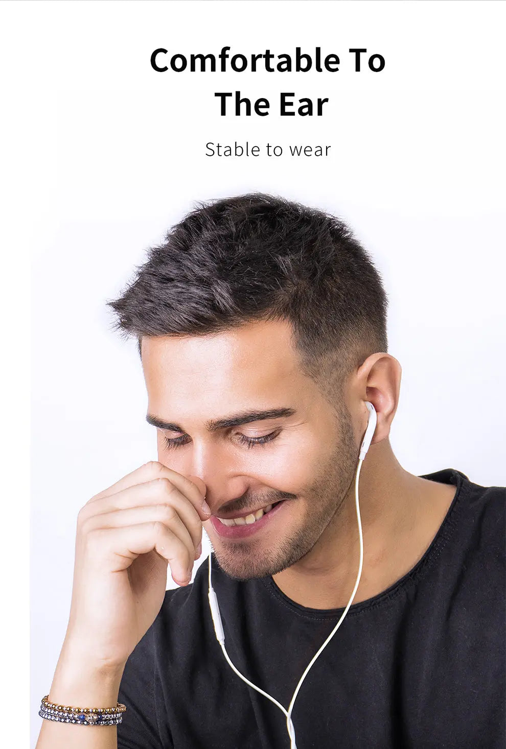 Recci Lightning Wired Earpiece REP-L28 Tech House Singapore