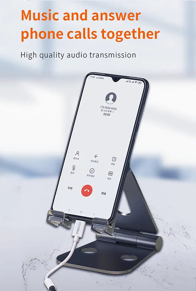 Recci Type C to 3.5MM Adapter RDS-A03 Tech House Singapore