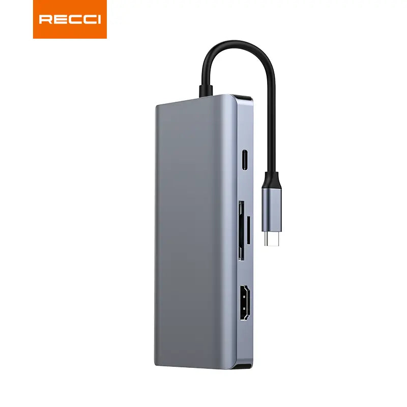 Recci 9 in 1 USB C Hub RH09 Tech House Singapore