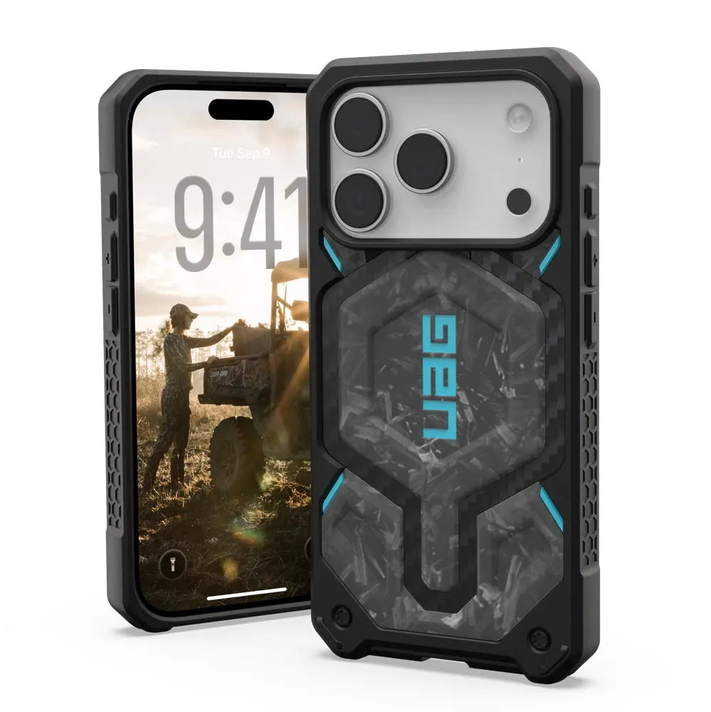 UAG iPhone 18 Pro / iPhone 17 Pro Case 6.3" Monarch Pro Forged Magnetic Phone Case Covered Capture Button Tech House Singapore
