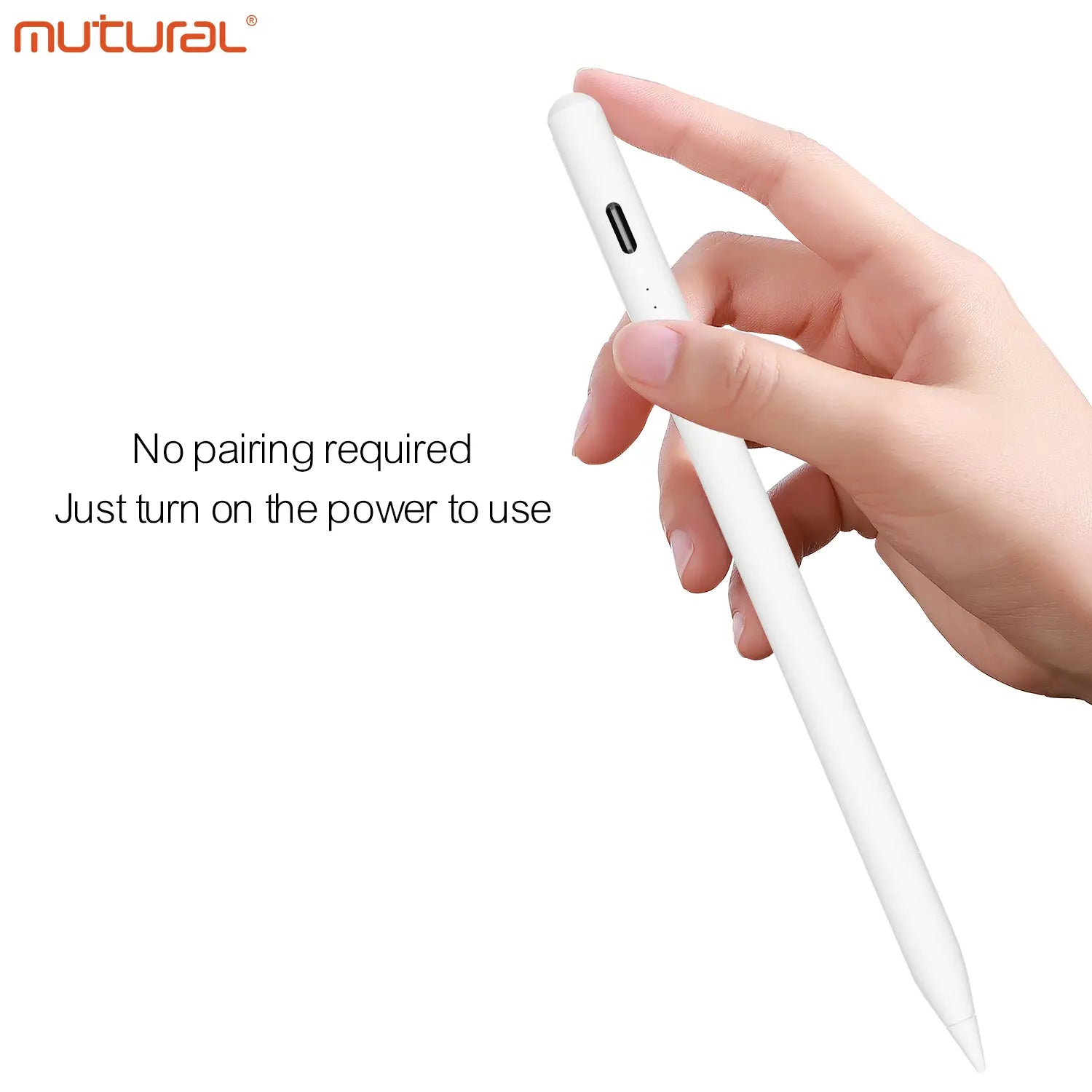 Mutural 990D Wireless Charging Stylus Pen with Palm Rejection Compatible with iPad 2018 or later models Tech House Singapore