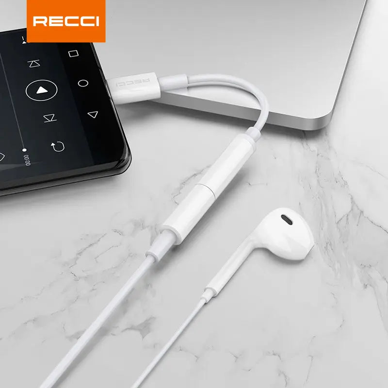 Recci Type C to 3.5MM Adapter RDS-A03 Tech House Singapore