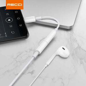 Recci Type C to 3.5MM Adapter RDS-A03 Tech House Singapore